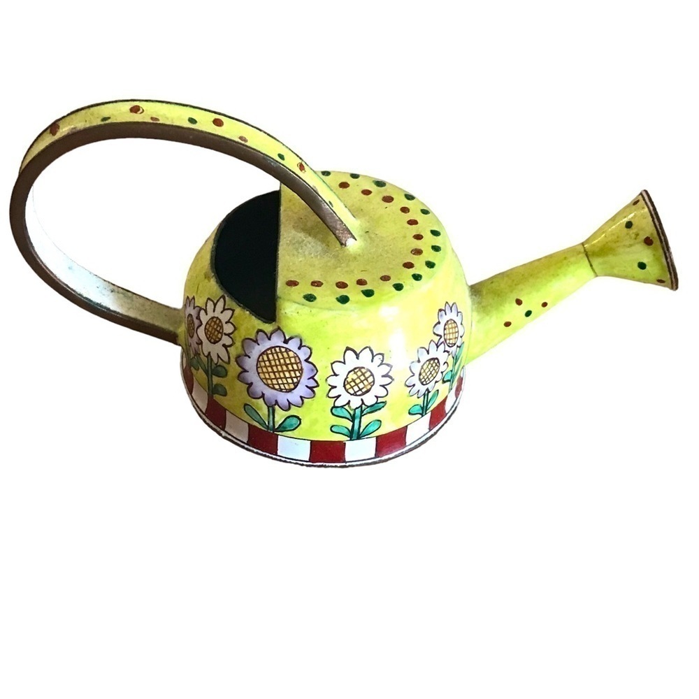 Mini Watering Can Empress Arts Ltd 1999 Enameled Brass